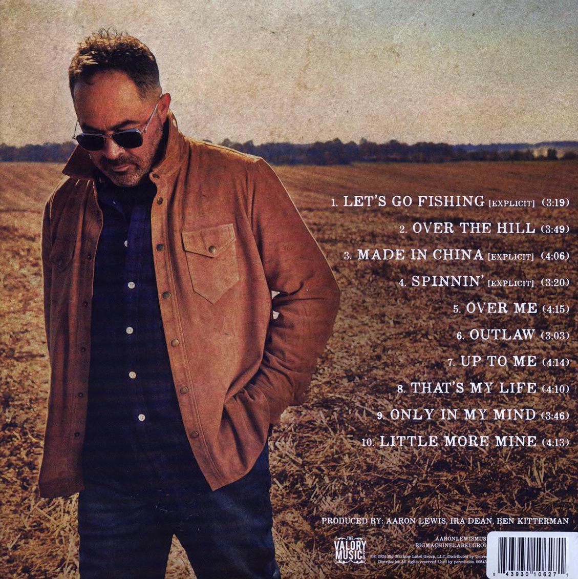 Aaron Lewis - The Hill (Artist Webstore Exclusive Variant) (ltd. ed.) (ghostly translucent tan & clear vinyl)