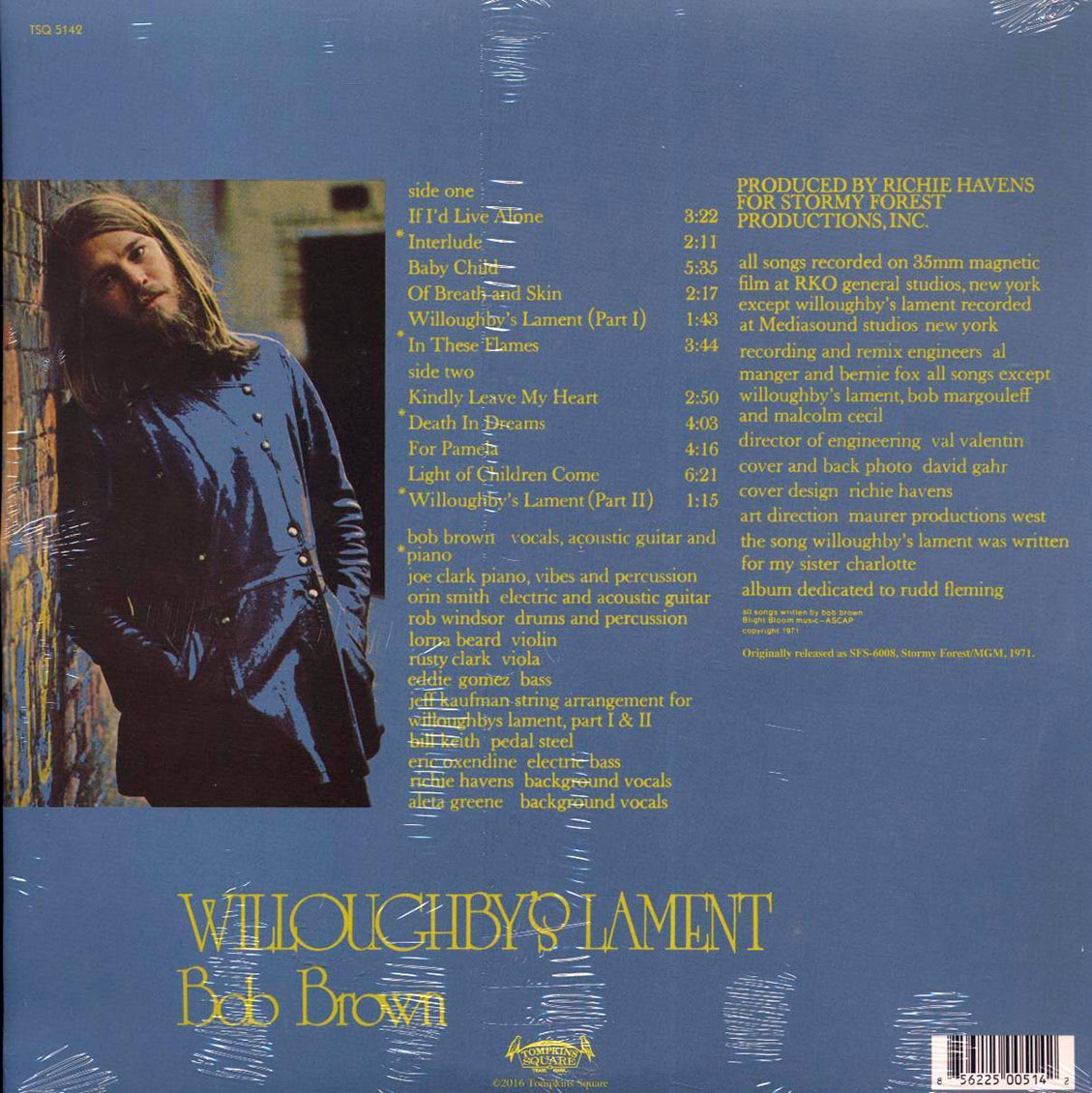 Bob Brown - Willoughby's Lament (180g)