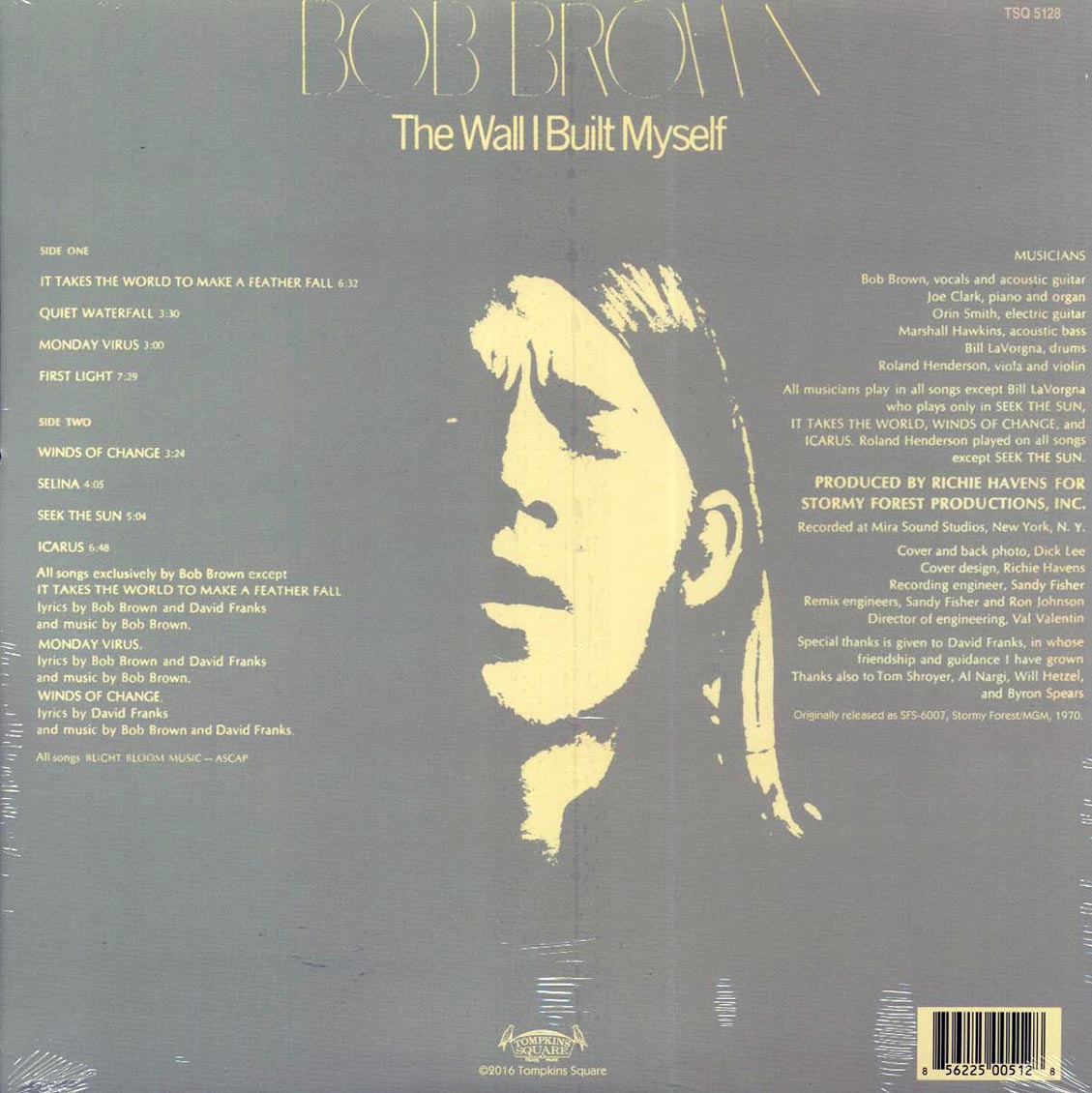 Bob Brown - The Wall I Built Myself (180g)