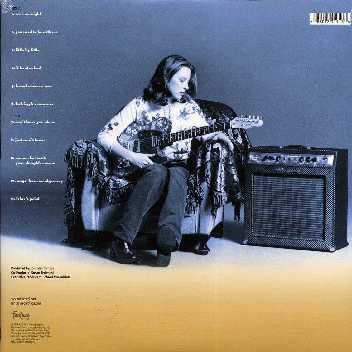 Susan Tedeschi - Just Won't Burn (25th Anniv. Ed.) (180g)