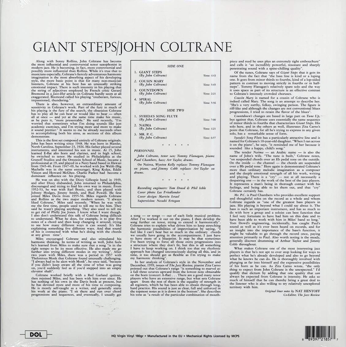 John Coltrane - Giant Steps (180g)