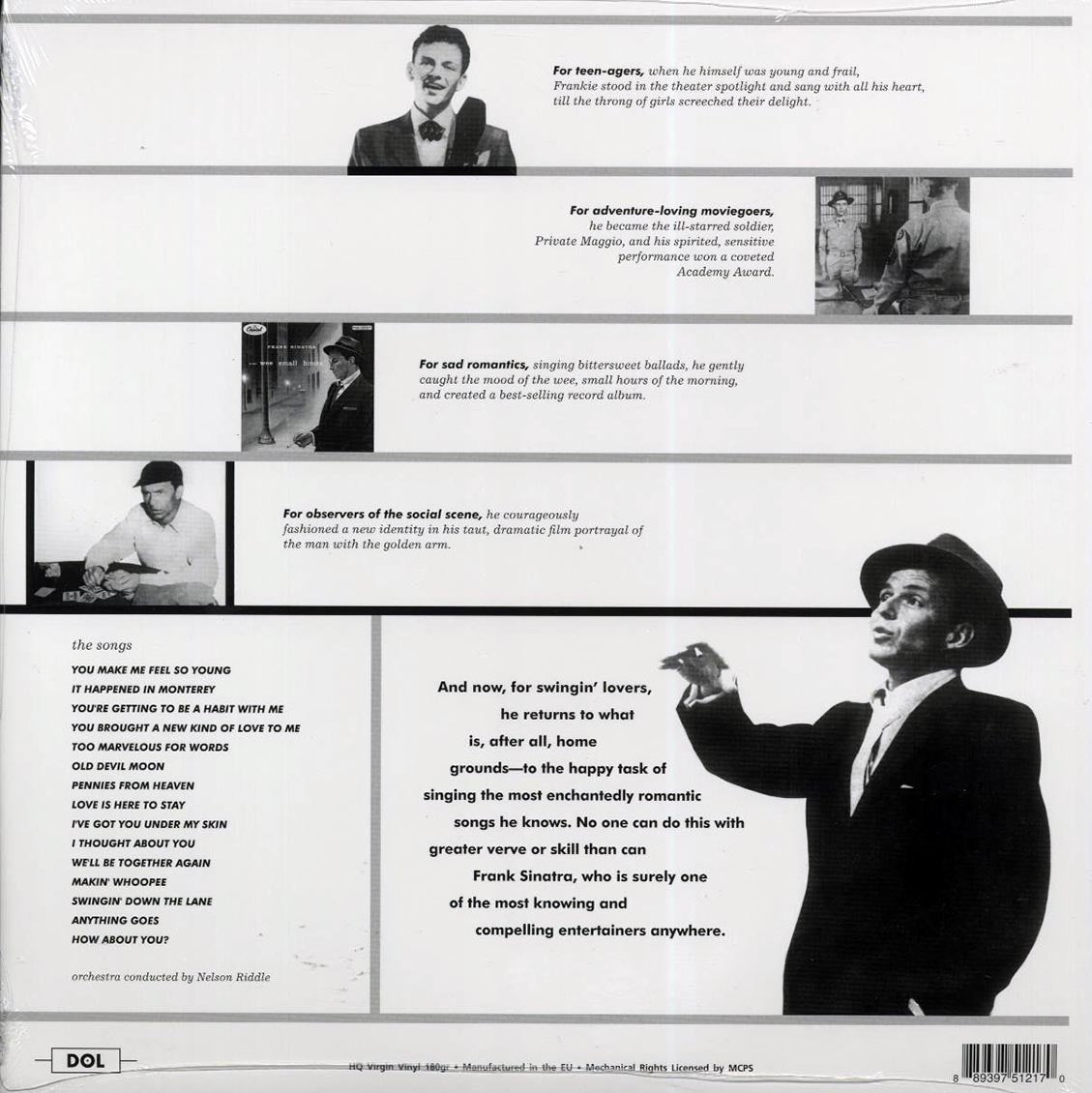 Frank Sinatra - Songs For Swingin' Lovers! (180g)
