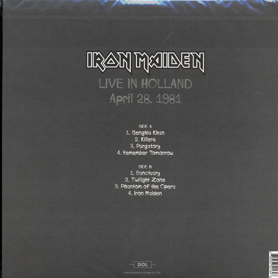 Iron Maiden - Live In Holland, April 28, 1981 (die-cut jacket) (picture disc)