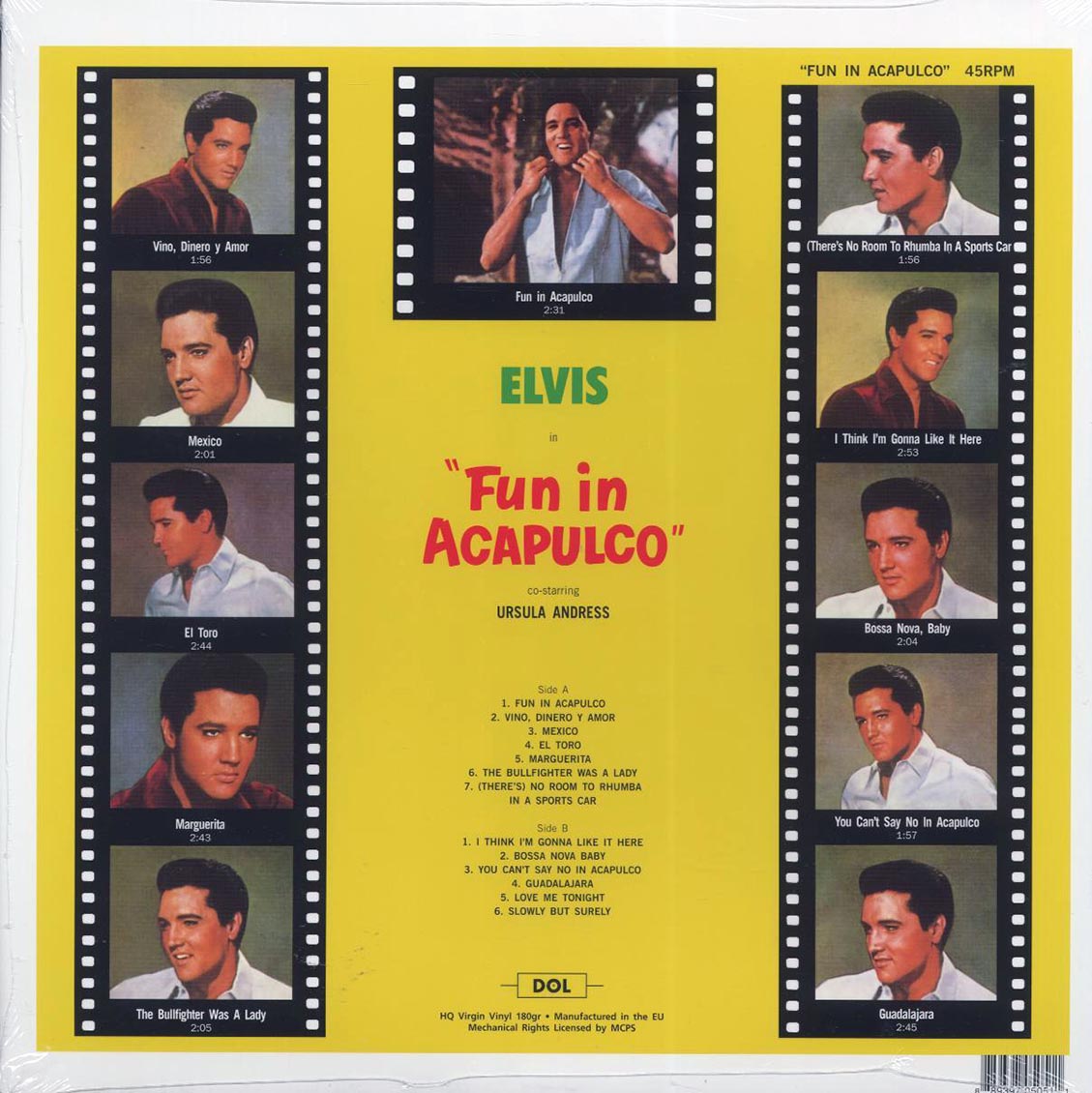 Elvis Presley - Fun In Acapulco (+2 bonus tracks) (colored vinyl)