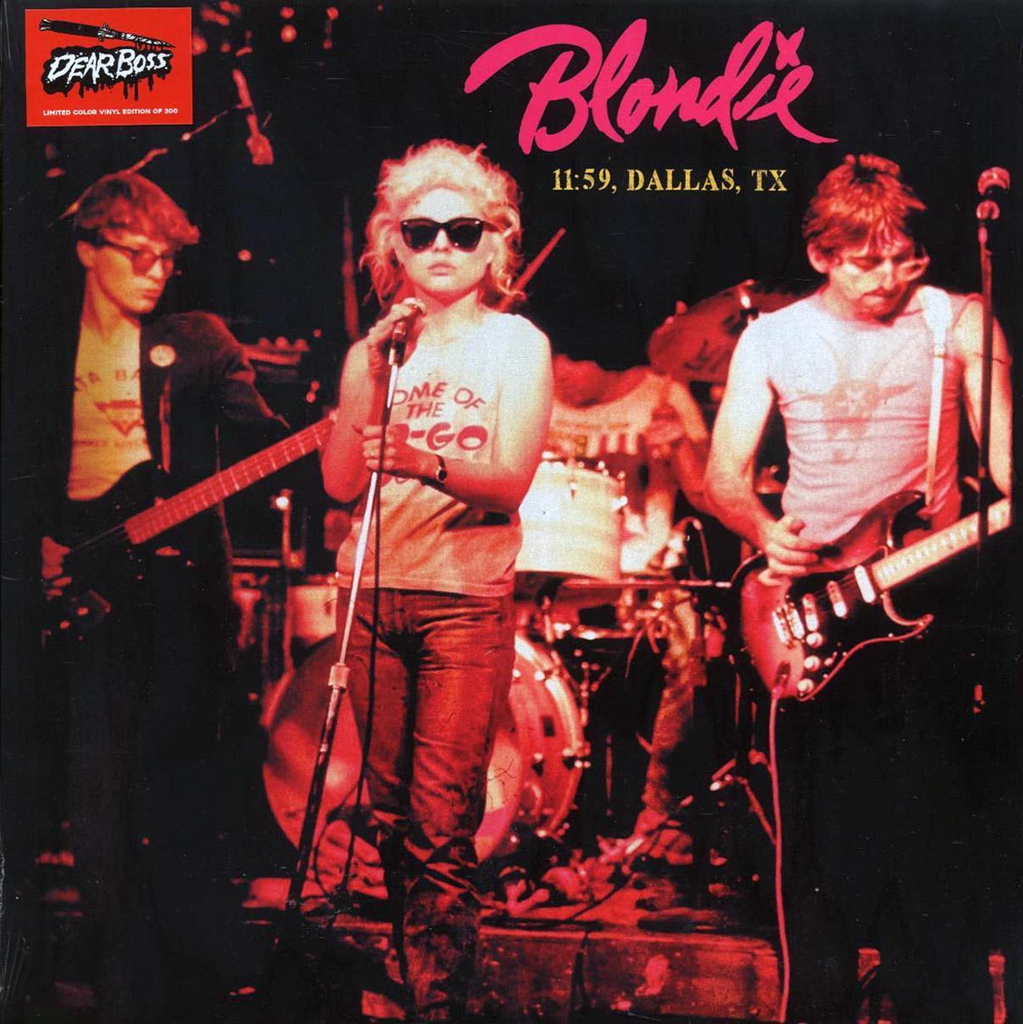 Blondie - 11:59, Dallas Texas (ltd. 300 copies made) (pink vinyl)
