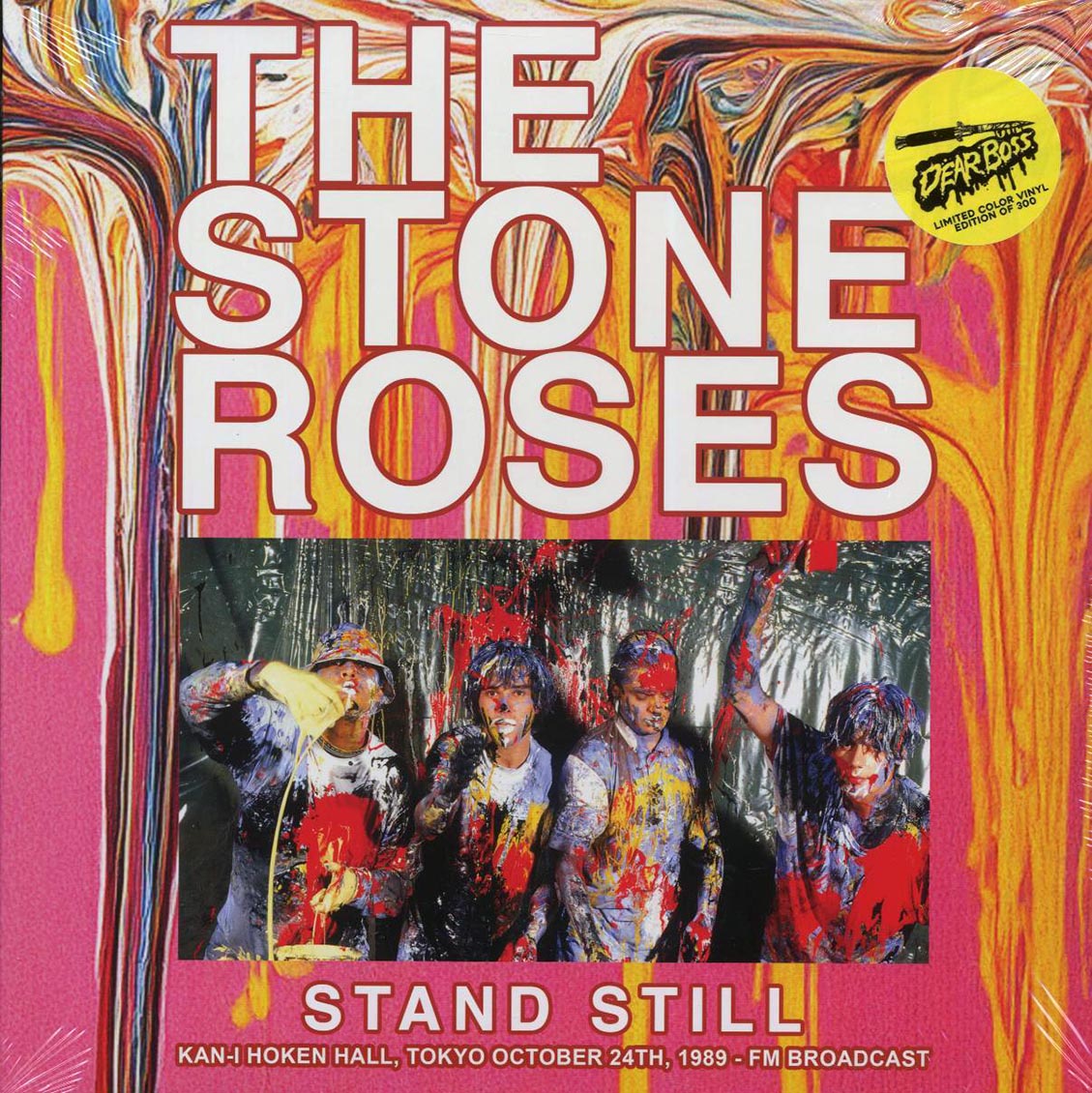 The Stone Roses - Stand Still: Kan-I Hoken Hall, Tokyo, October 24th, 1989 (ltd. 300 copies made) (yellow vinyl)