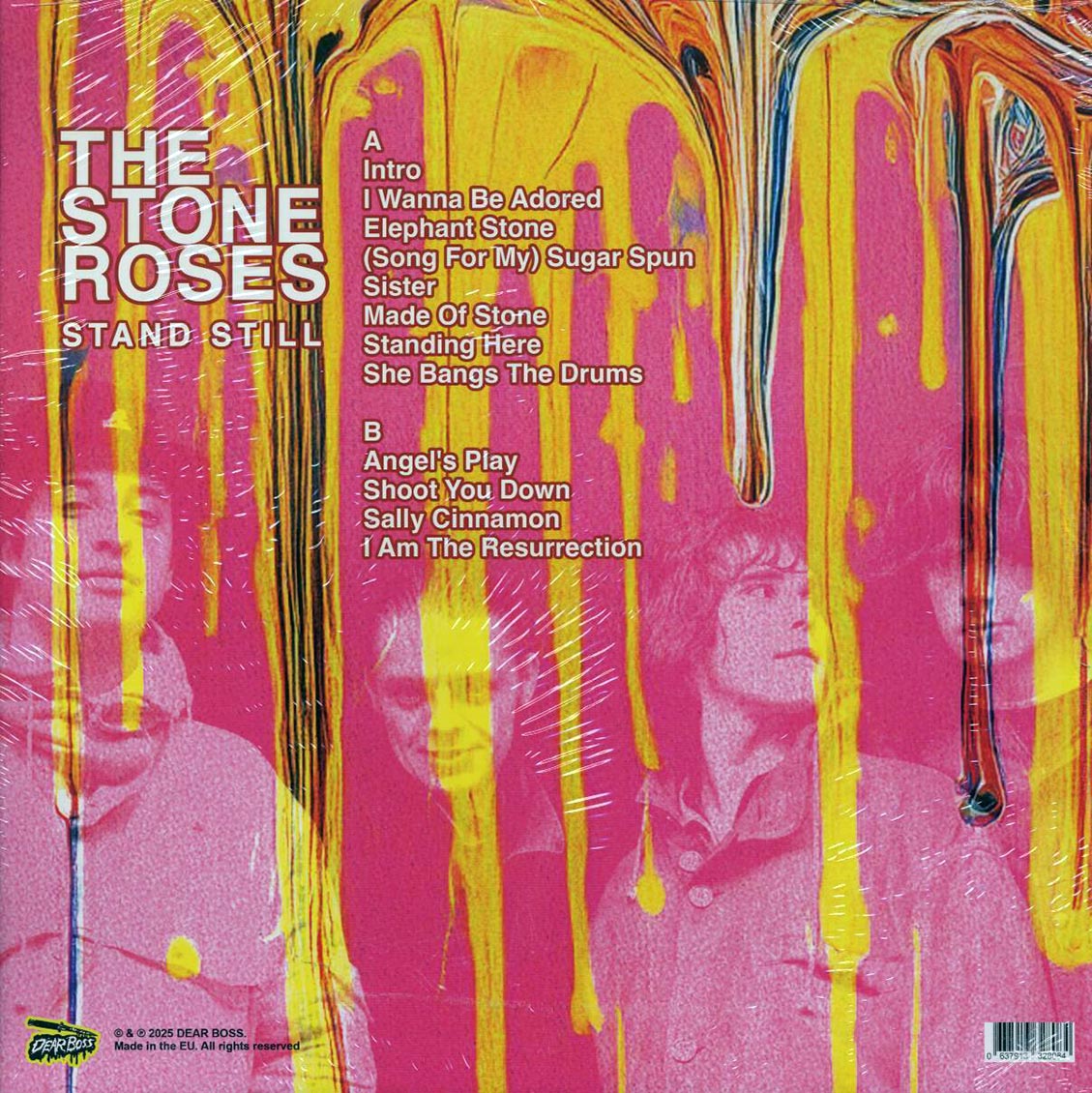 The Stone Roses - Stand Still: Kan-I Hoken Hall, Tokyo, October 24th, 1989 (ltd. 300 copies made) (yellow vinyl)