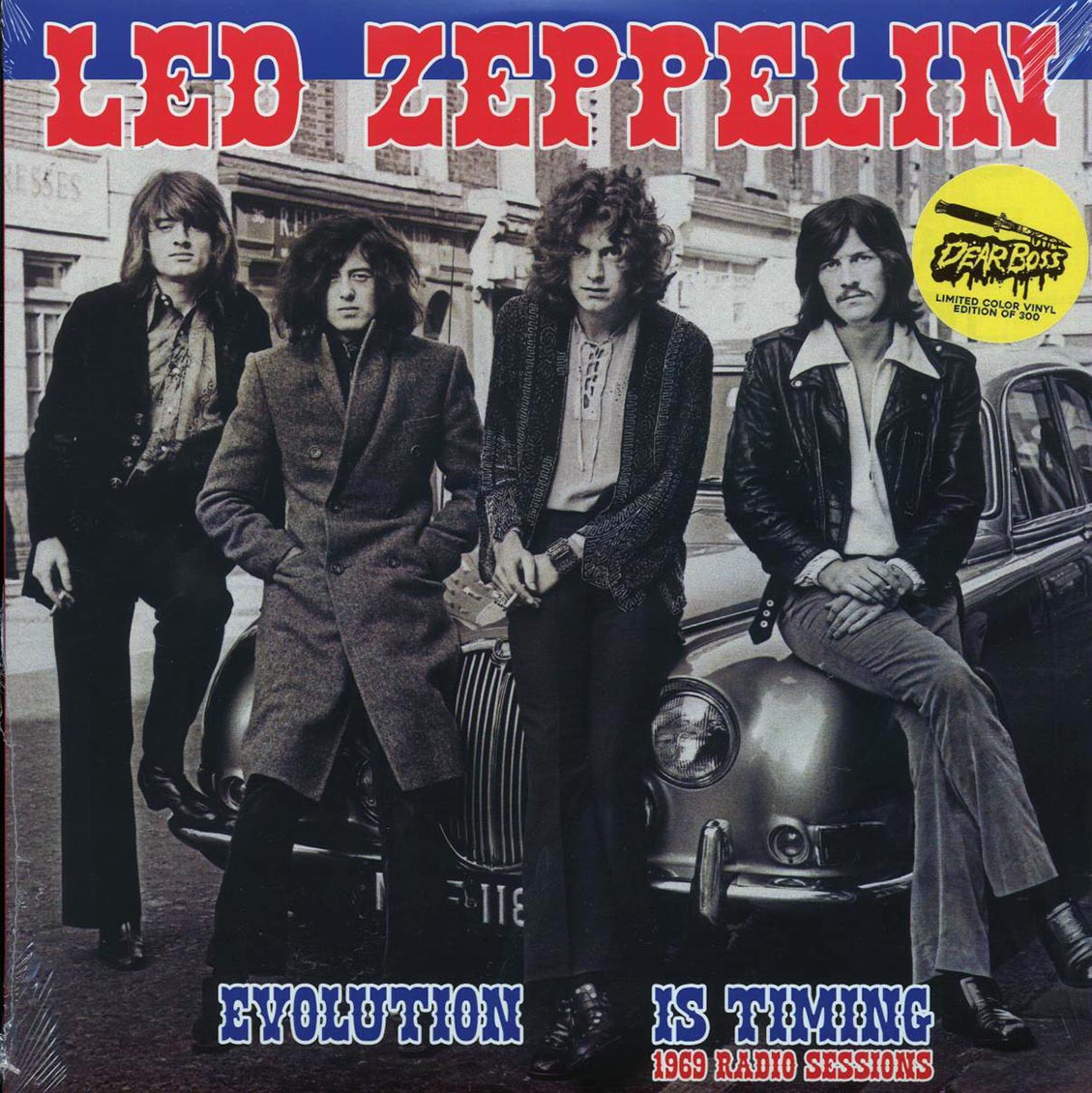 Led Zeppelin - Evolution Is Timing: 1969 Radio Sessions (ltd. 300 copies made) (2xLP) (blue vinyl)