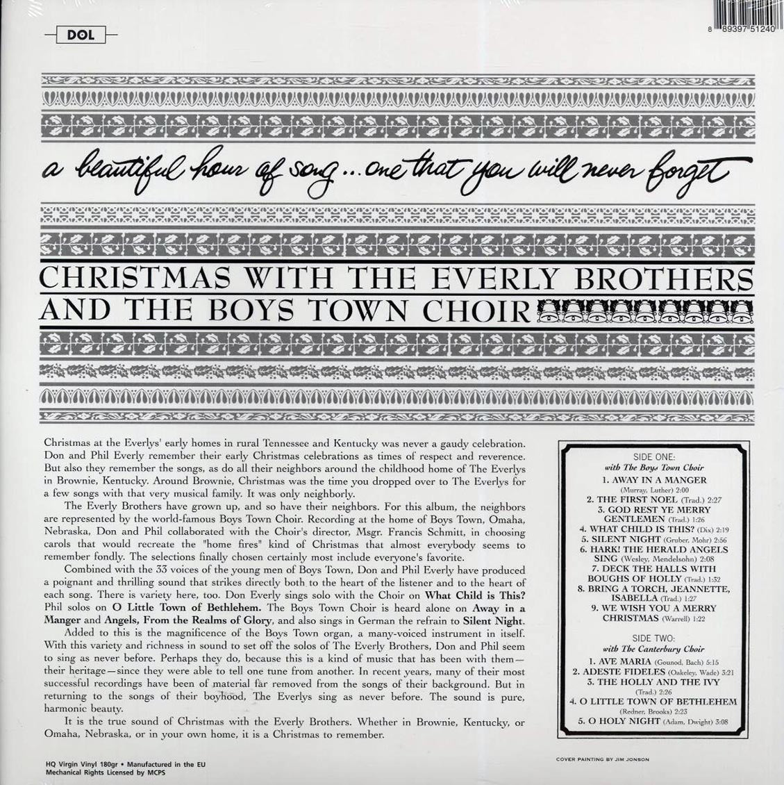 The Everly Brothers - Christmas With The Everly Brothers & The Boys Town Choir (colored vinyl)
