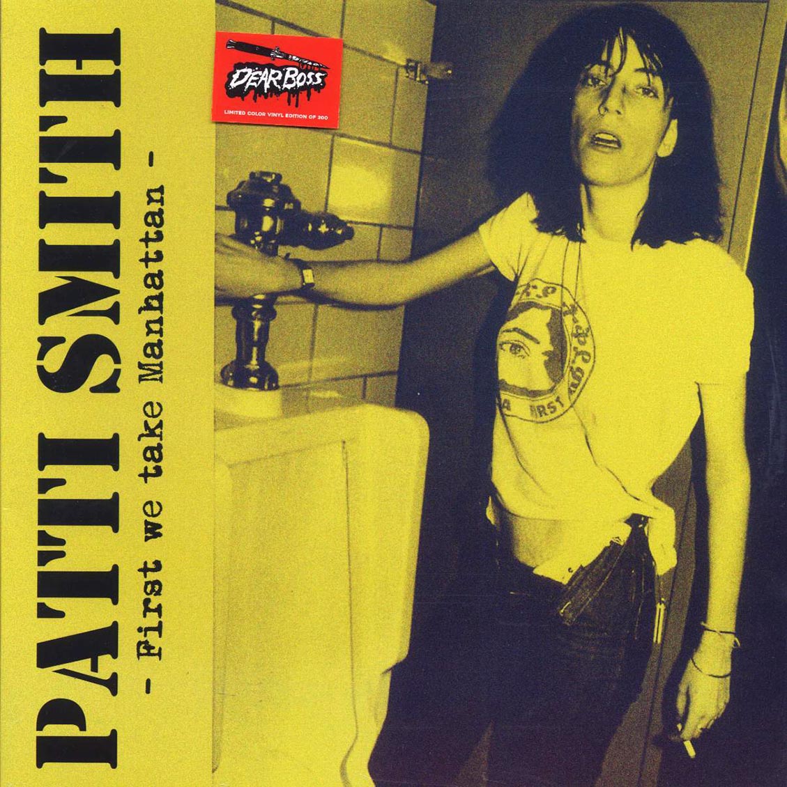 Patti Smith - First We Take Manattan: Live At CBGB's August 11, 1979 (ltd. 300 copies made) (colored vinyl)