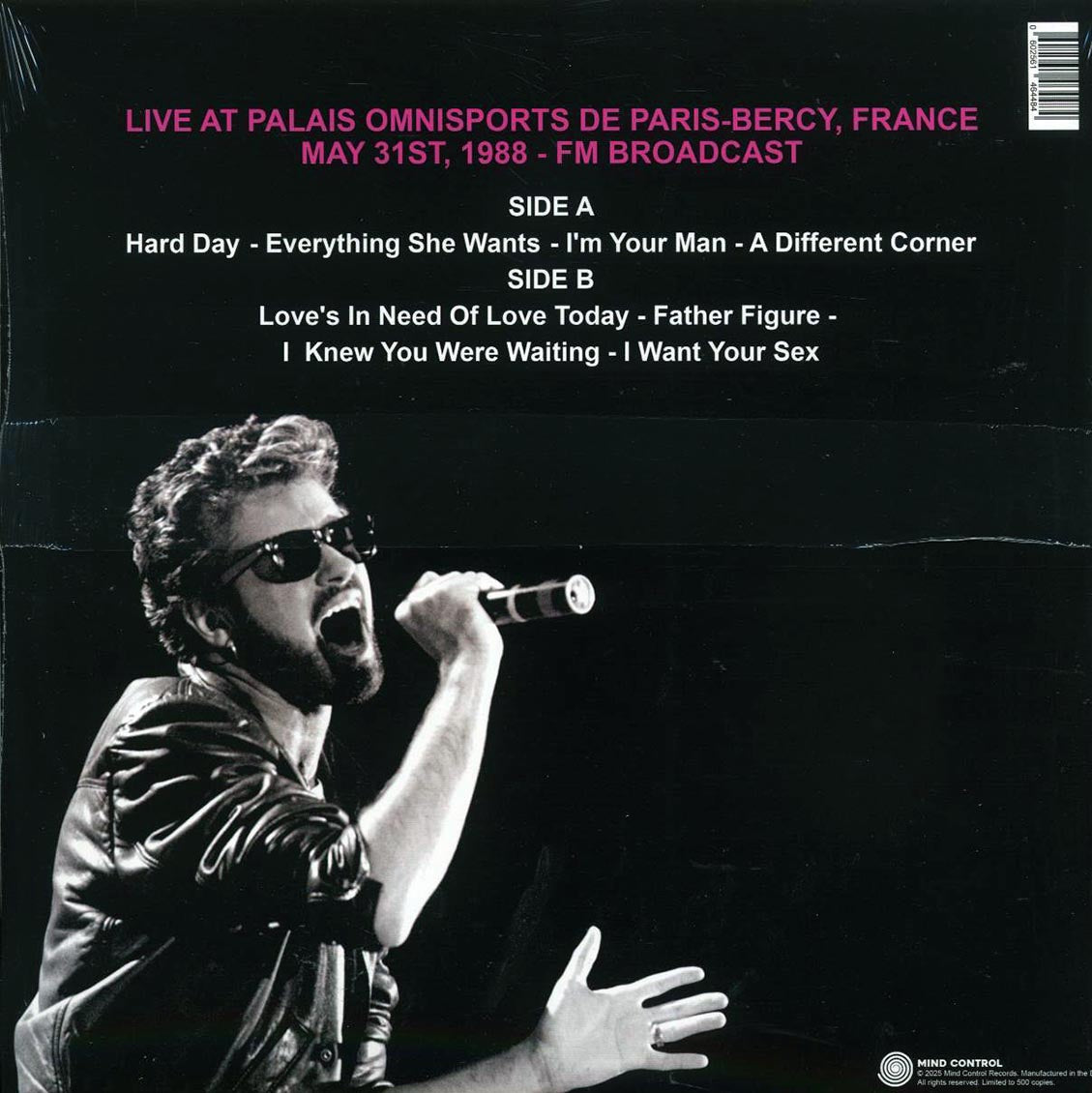 George Michael - Magical Flame: Live At Palais Omnisports De Paris-Bercy, France, May 31st, 1988