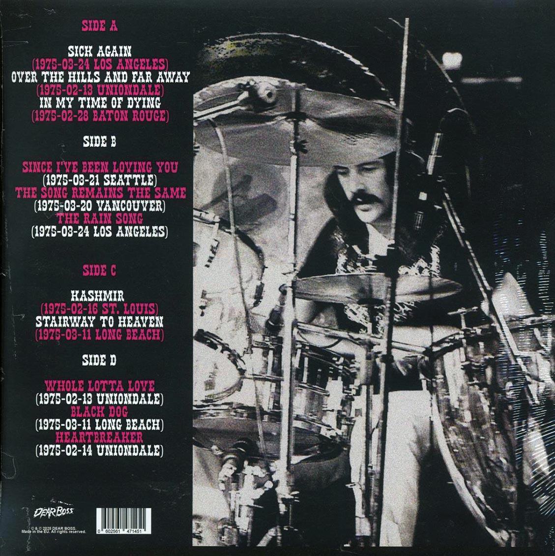 Led Zeppelin - Evolution Is Timing: 1975 Radio Sessions (ltd. 300 copies made) (2xLP) (colored vinyl)