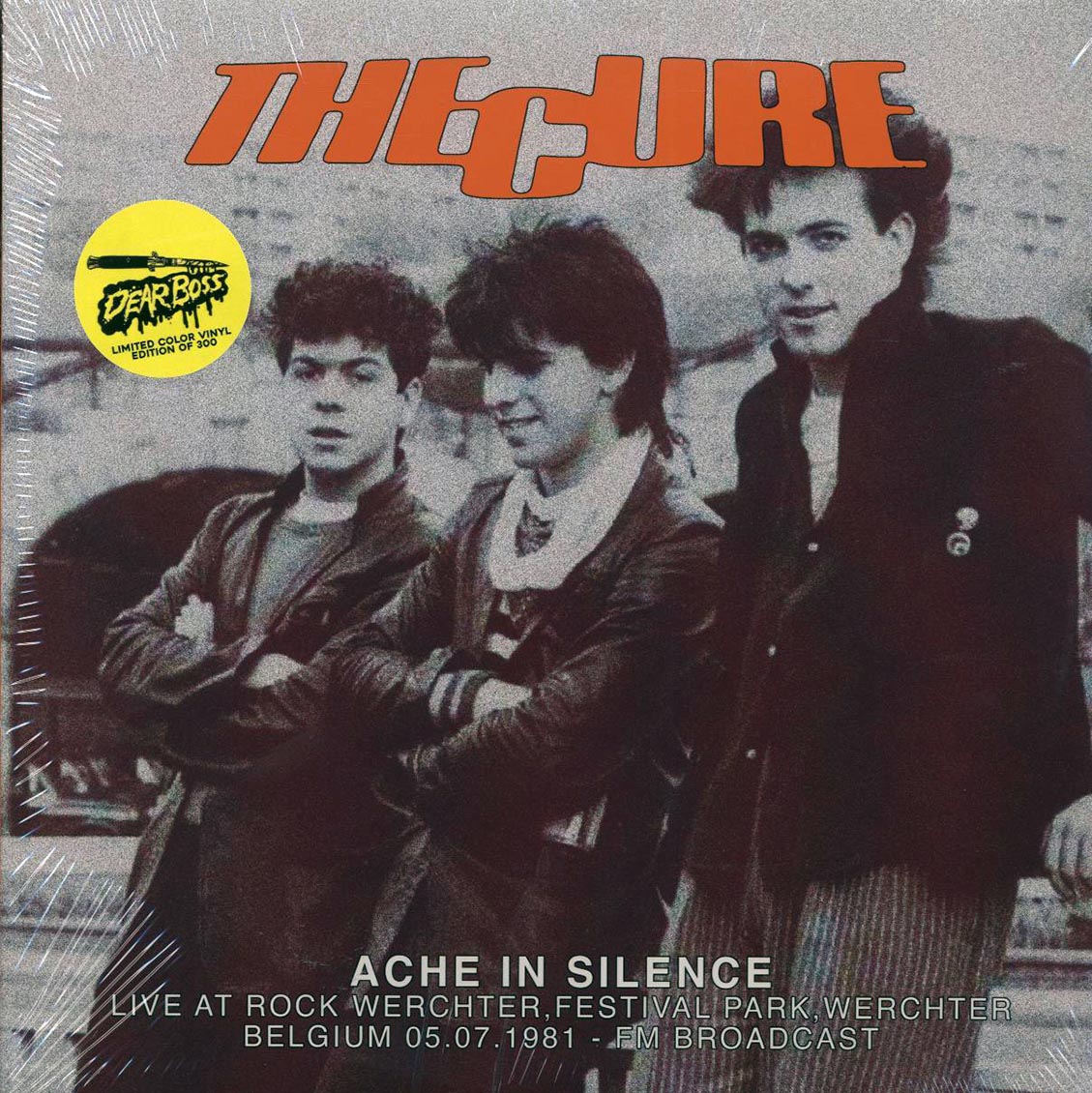 The Cure - Ache In Silence: Live At Rock Werchter, Belgium 1981 (ltd. 300 copies made) (2xLP) (turquoise vinyl)