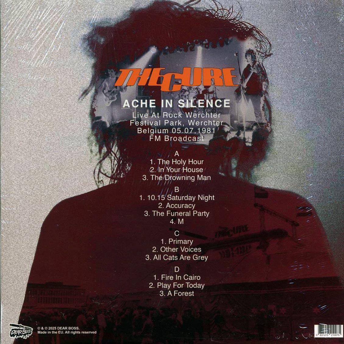 The Cure - Ache In Silence: Live At Rock Werchter, Belgium 1981 (ltd. 300 copies made) (2xLP) (turquoise vinyl)