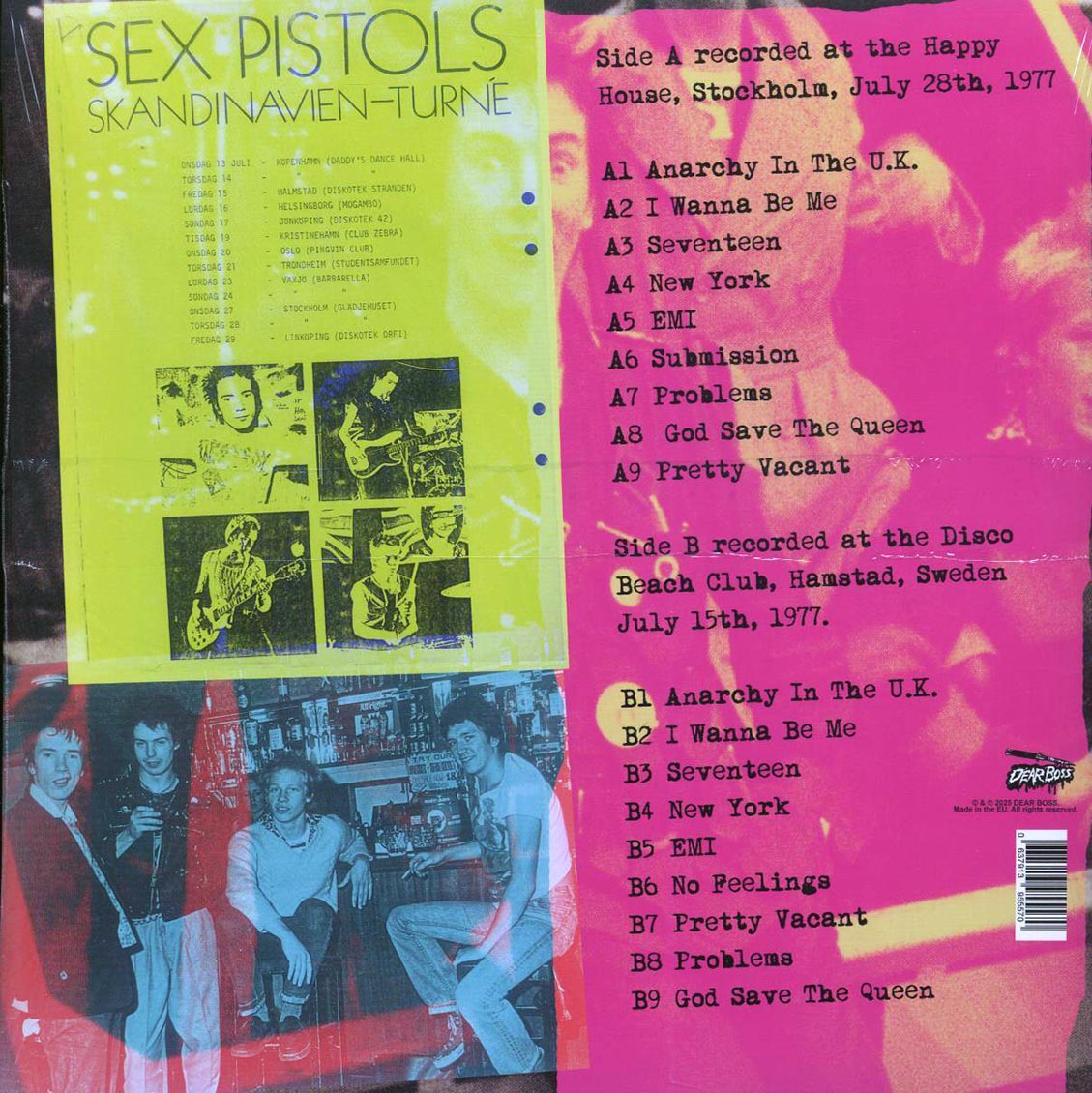 Sex Pistols - Sweden Heaven And Hell: Live At The Happy House & Disco Beach Club, 1977
