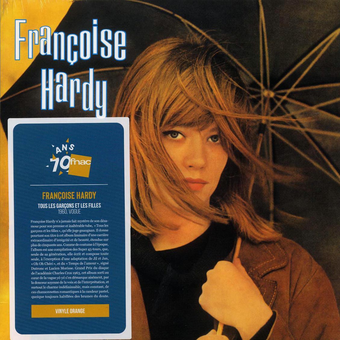 Francoise Hardy - Tous Les Garcons Et Les Filles (180g) (orange vinyl)