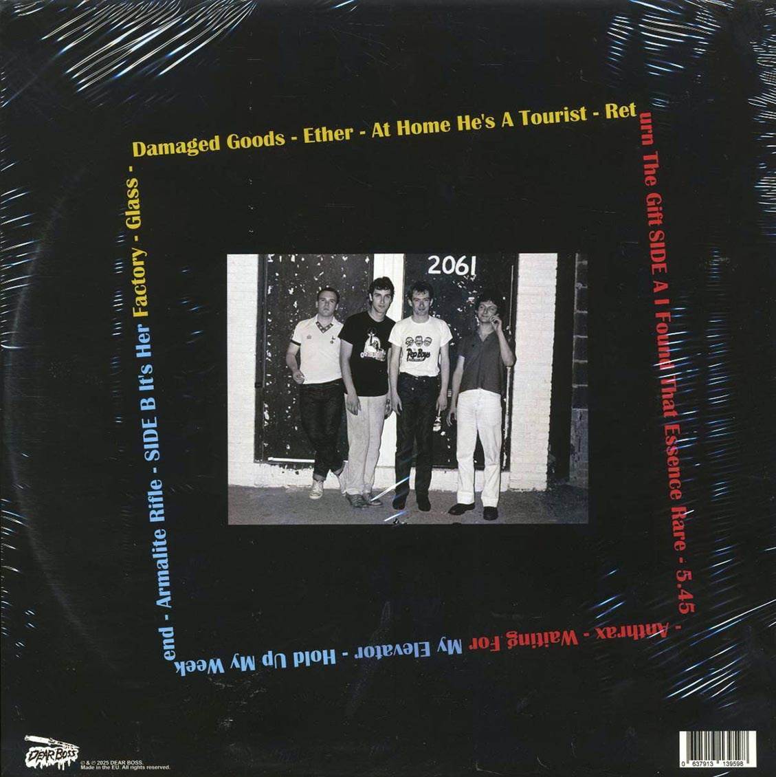 Gang Of Four - First Floor: Live At Nashville Ballroom, London, UK, 24th Feb 1979 (ltd. 300 copies made) (colored vinyl)