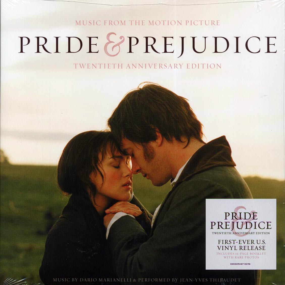 Dario Marianelli, Jean-Yves Thibaudet - Pride & Prejudice: Music From The Motion Picture (Twentieth Anniversary Edition) (ltd. ed.) (pink/baby blue swirl)