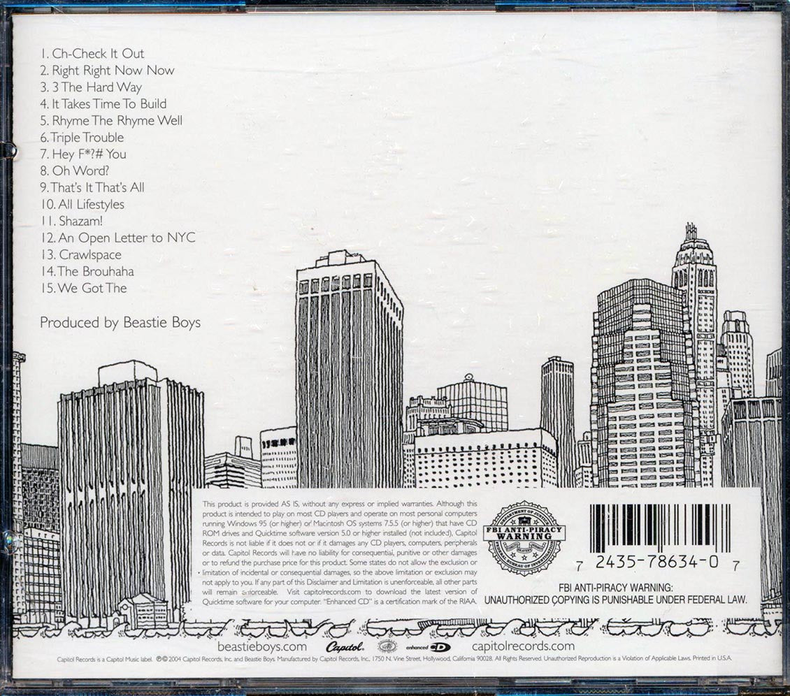 The Beastie Boys - To The 5 Boroughs