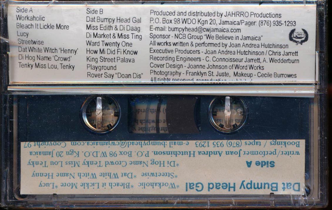 Joan Andrea Hutchinson - Dat Bumpy Head Gal: Jamaican Comedy To The Max (orig. press)