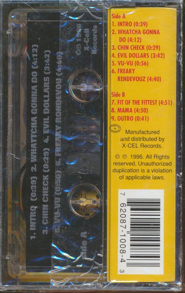 OG Cell-E-Cel - It's On And Crackin' (orig. press)