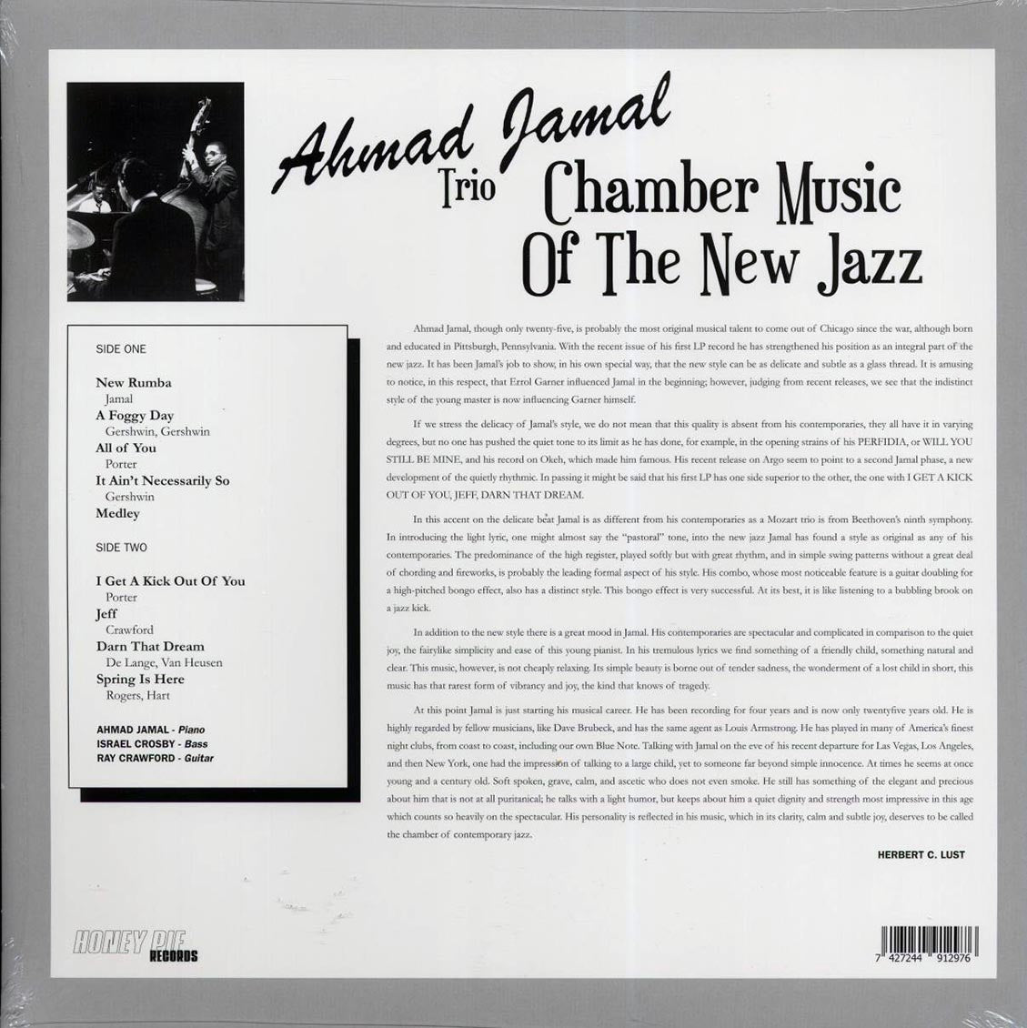 Ahmad Jamal - Chamber Music Of The New Jazz