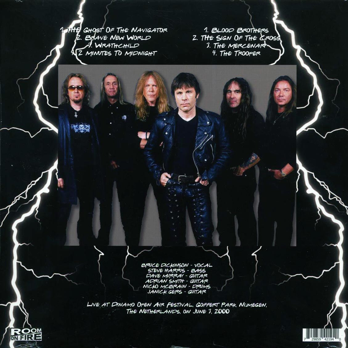 Iron Maiden - Live At Dynamo Open Air Festival 2000, Nijmegen, Netherlands