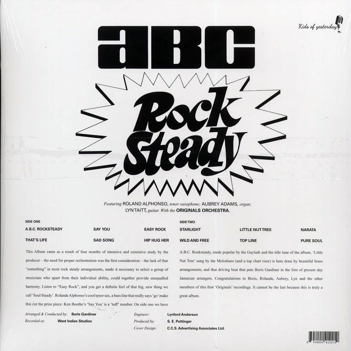 Roland Alphonso, Lynn Taitt - ABC Rocksteady