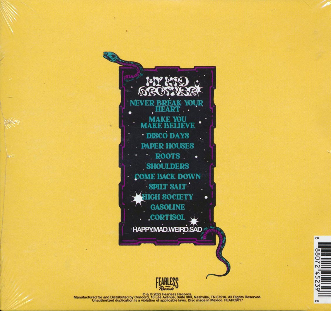 My Kid Brother - Happy Mad Weird Sad (deluxe mini-LP slipsleeve edition)