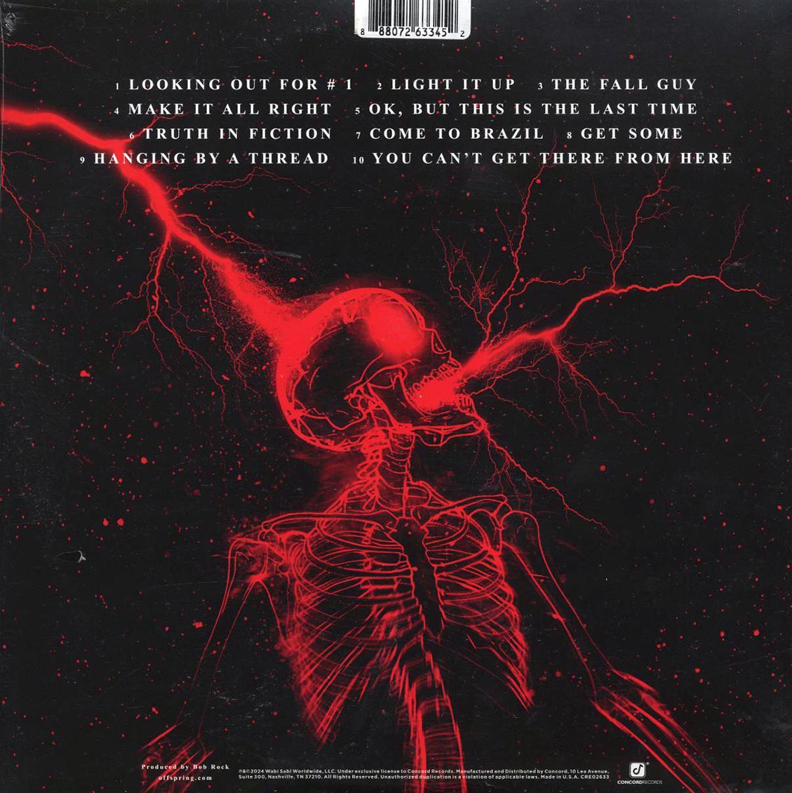 The Offspring - Supercharged (ltd. ed.) (bleach vinyl)