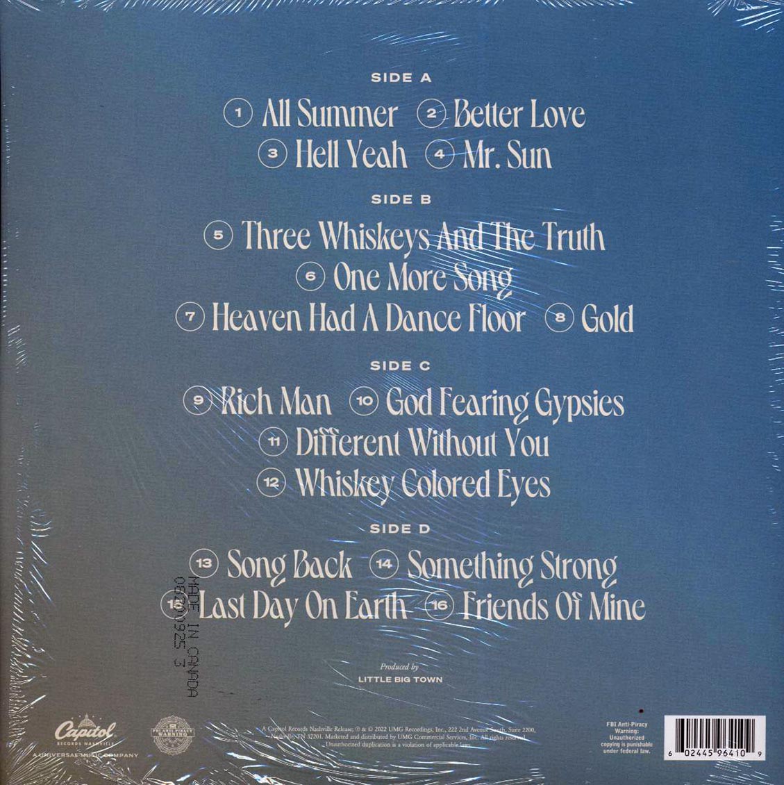 Little Big Town - Mr. Sun (2xLP) (baby blue vinyl)