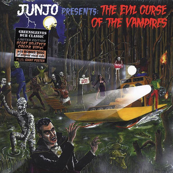 Scientist - Junjo Presents The Evil Curse Of The Vampires + Bonus Vocals Album (ltd. ed.) (2xLP) (orange splatter vinyl)