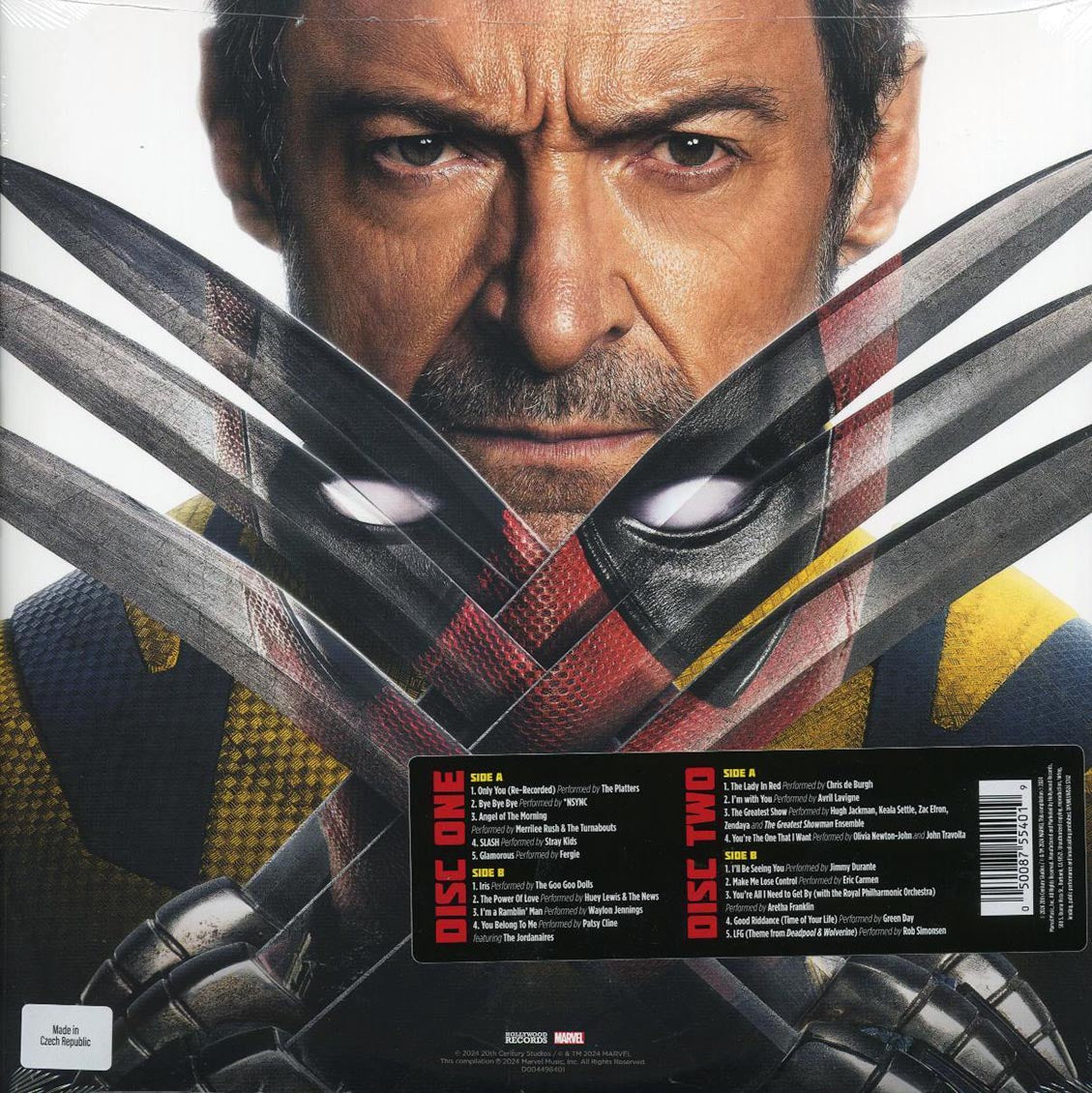 Green Day, Goo Goo Dolls, The Platters, Nsync, Etc. - Deadpool & Wolverine: Original Motion Picture Soundtrack (2xLP) (red/black/blue/yellow vinyl)