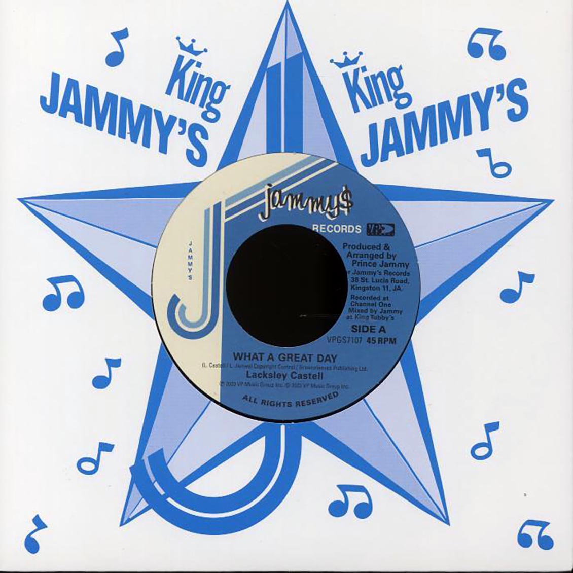 Lacksley Castell - What A Great Day  /  Prince Jammy - Throne Of Blood