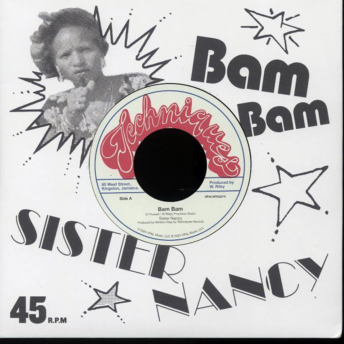 Sister Nancy - Bam Bam  /  Techniques All Stars - Stalag Version (rhythm: "Stalag")