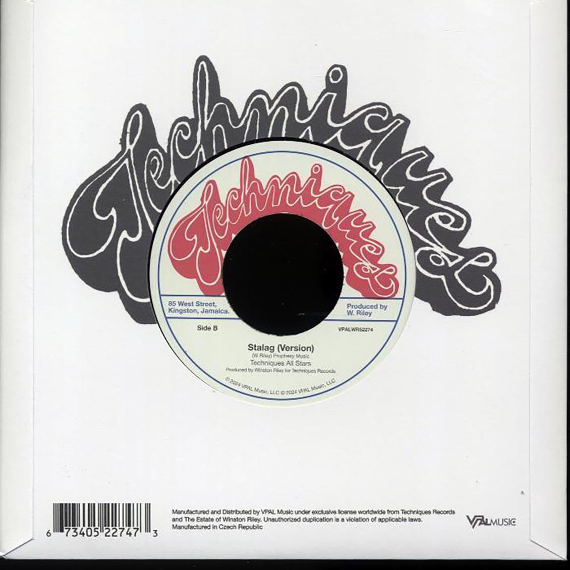 Sister Nancy - Bam Bam  /  Techniques All Stars - Stalag Version (rhythm: "Stalag")