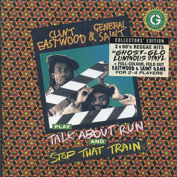 Clint Eastwood & General Saint - Stop That Train  /  Clint Eastwood & General Saint - Talk About Run (ghost-glo luminous vinyl)