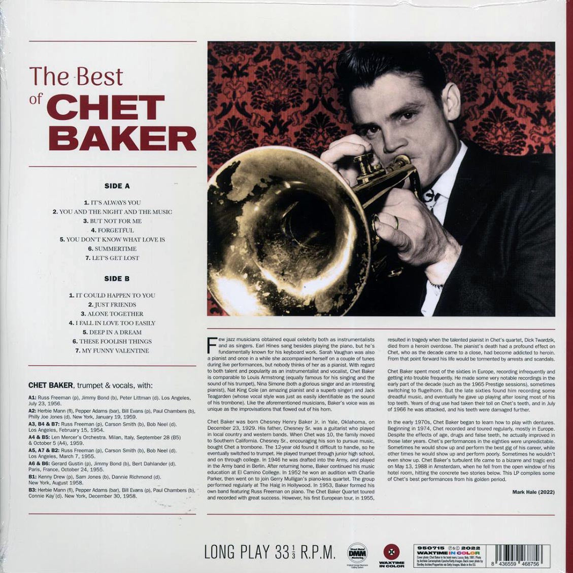 Chet Baker - The Best Of Chet Baker (ltd. ed.) (180g) (purple vinyl)