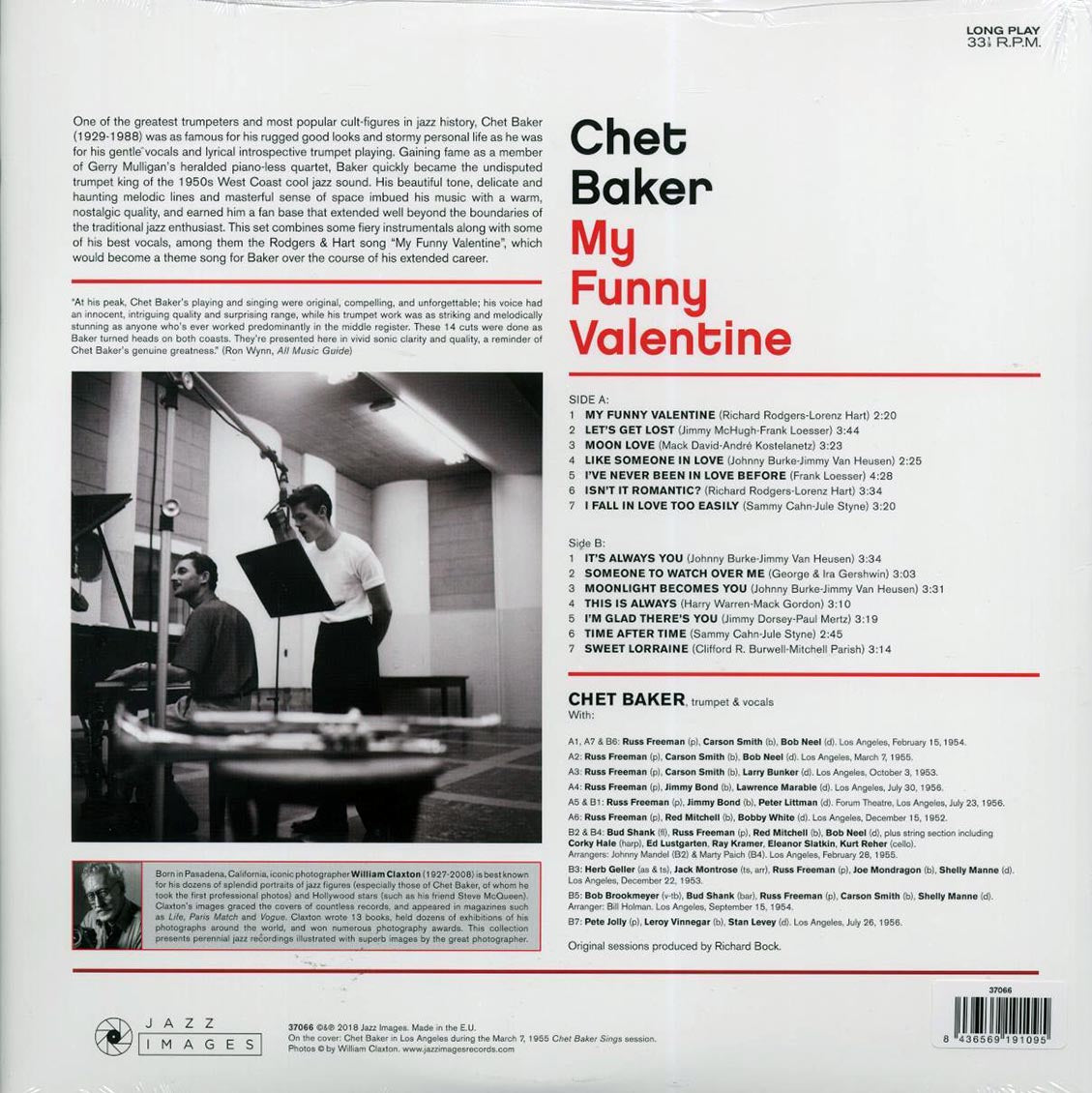 Chet Baker - My Funny Valentine (ltd. ed.) (180g)