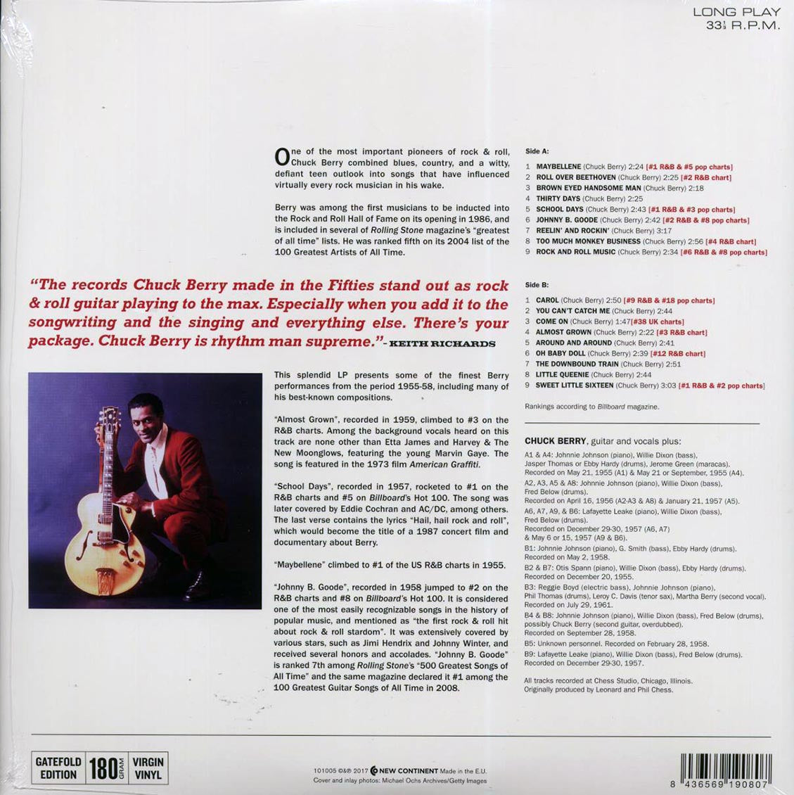 Chuck Berry - The Hits (ltd. ed.) (180g)