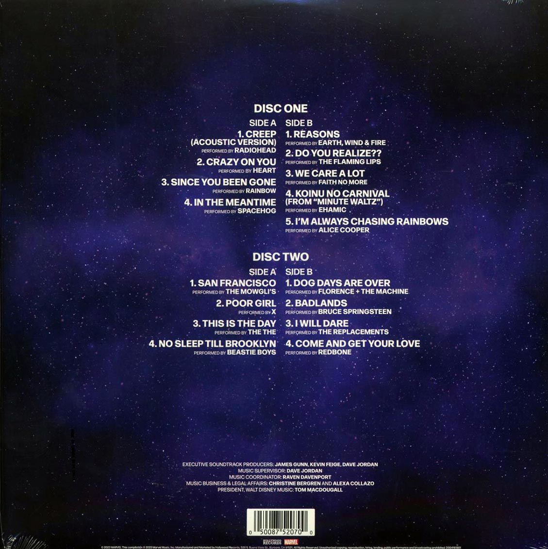 Radiohead, The Beastie Boys, Heart, The Replacements, Florence & The Machine, Etc. - Guardians Of The Galaxy Volume 3: Awesome Mix Volume 3 (2xLP)