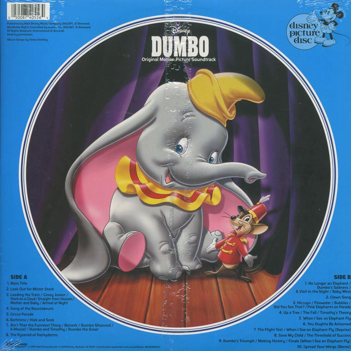 Various - Dumbo: Original Motion Picture Soundtrack (picture disc)