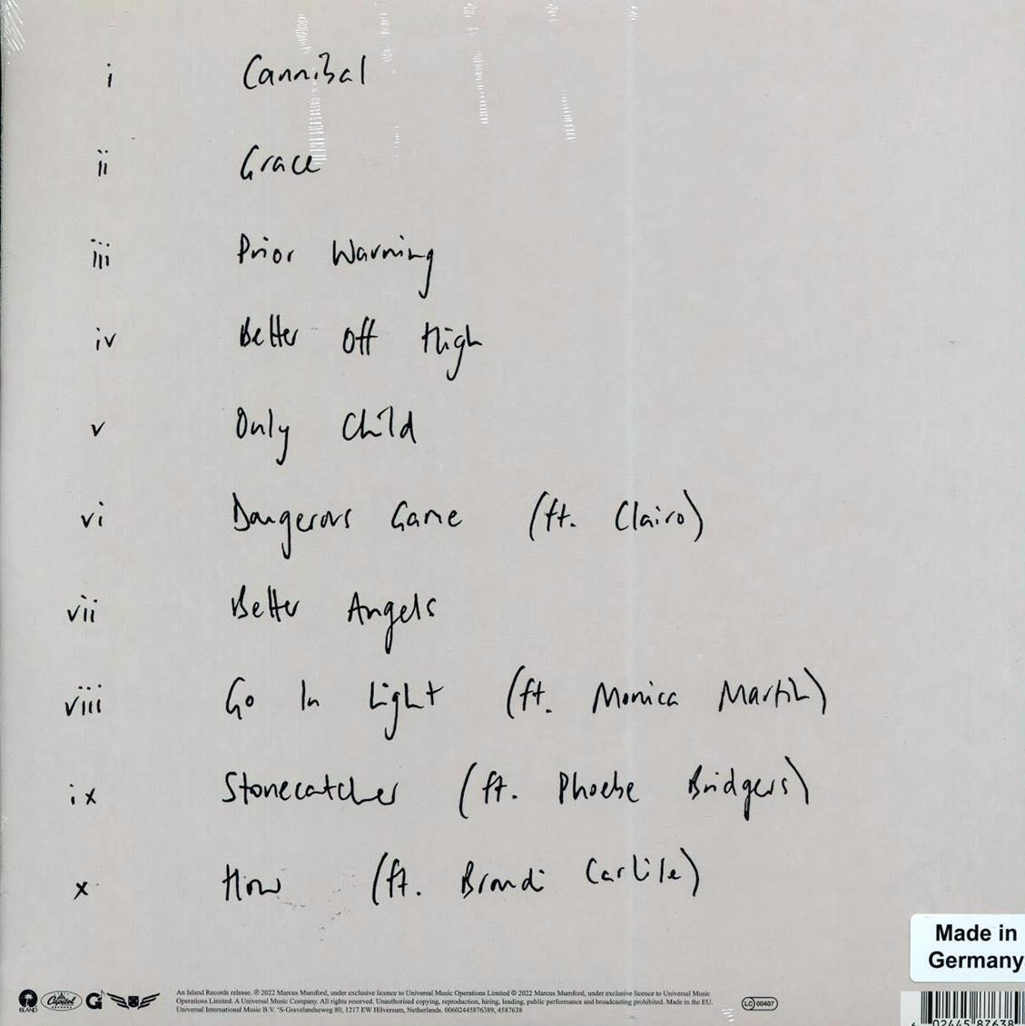 Marcus Mumford - Self-titled (180g)