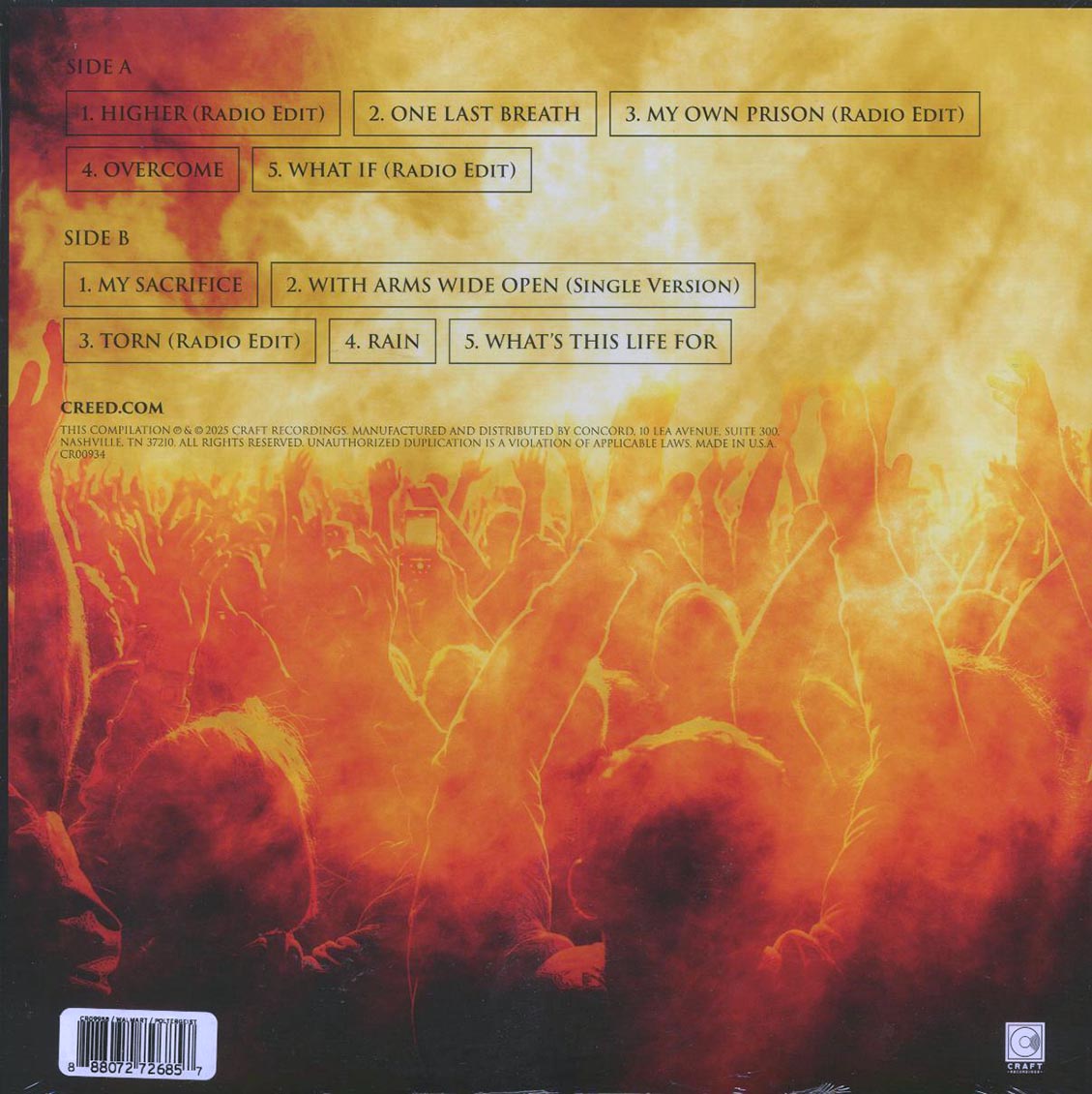 Creed - The Best Of (ltd. ed.) (silver marble vinyl)
