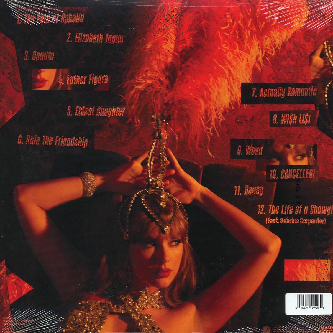Taylor Swift - The Life Of A Showgirl (ltd. ed.) (portofino orange glitter vinyl)