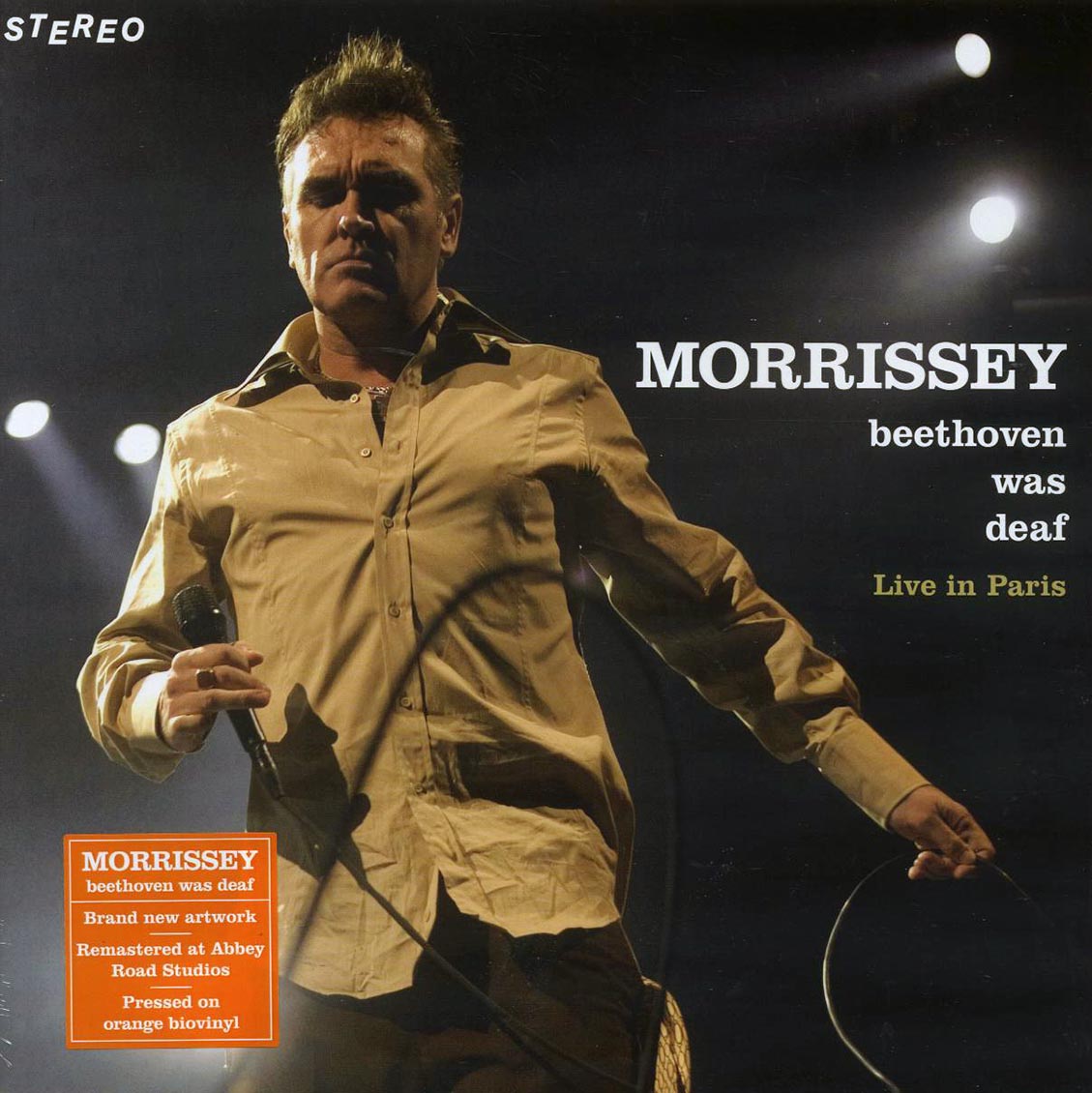 Morrissey - Beethoven Was Deaf: Live In Paris (orange vinyl) (remastered)