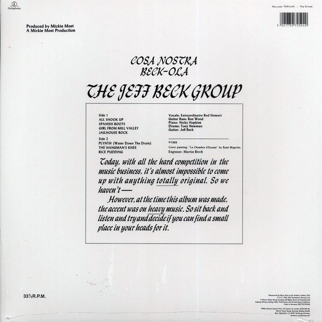 Jeff Beck Group - Beck-Ola (white vinyl)