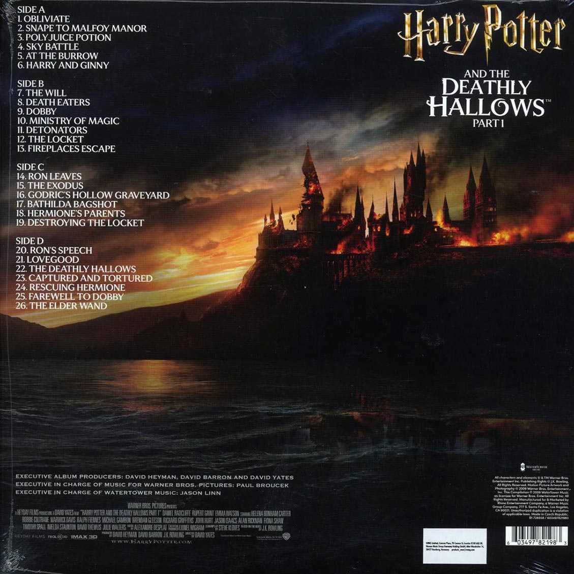 Alexandre Desplat - Harry Potter And The Deathly Hallows Part 1: Original Motion Picture Soundtrack (2xLP)