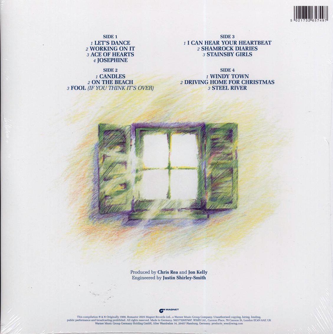 Chris Rea - The Best Of Chris Rea: New Light Through Old Windows (2xLP) (remastered)