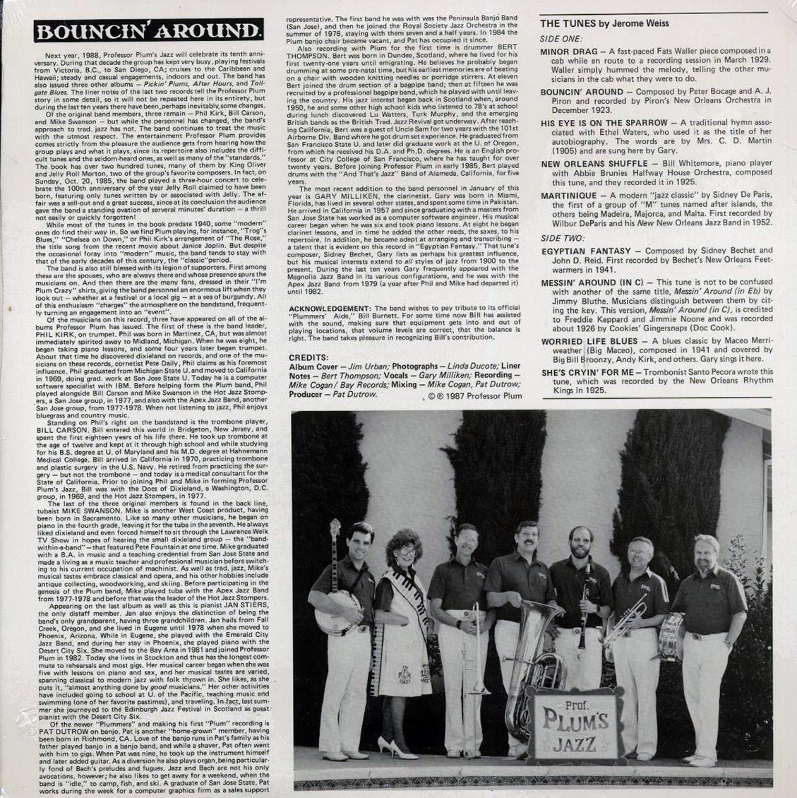 Prof. Plum's Jazz - Bouncin' Around